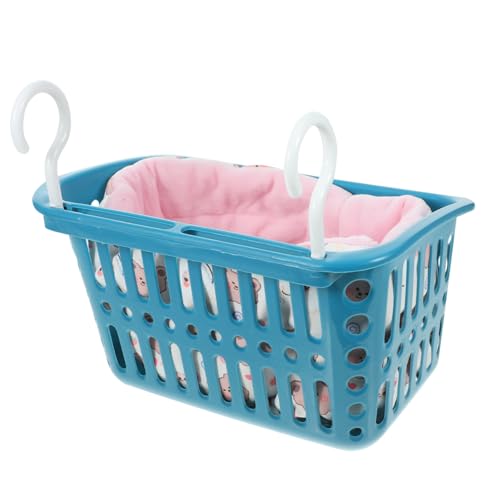 PENIKOKO Kleintier Hängematte mit Decke Kleines Warmes Nest für Hamster Chinchilla Eichhörnchen und Frettchen Platzsparend Langlebiges Haustierbett für Käfig und Zufällige Farbe von PENIKOKO
