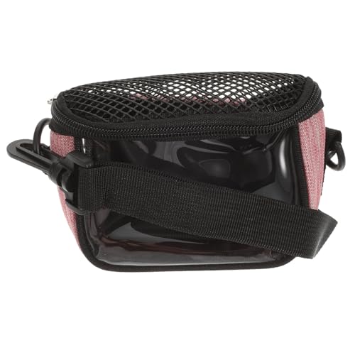 PENIKOKO Kleintier Tragetasche Hamster Sling Bag Tragbar Komfortabel Sicher Für Outdoor und Reisen Rosa von PENIKOKO