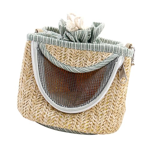 PENIKOKO Kleintier Transporttasche Tragbar mit Reißverschluss Atmungsaktiv für Hamster Meerschweinchen als Hängematte und Rückentragebeutel für Reisen und Outdoor ausflüge Zufällige Farbe von PENIKOKO