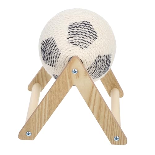 PENIKOKO Kratzball für Katzen aus Sisal Interaktives Kratzspielzeug mit Geneigtem Kratzbrett Robust Kleines Fußball Design für Indoor Katzen Schützt Möbel und Fördert Bewegung PENIKOKO Kratzball für Katzen aus Sisal Interaktives Kratzspielzeug mit Geneigtem Kratzbrett Robust Kleines Fußball Design für Indoor Katzen Schützt Möbel und Fördert Bewegung von PENIKOKO