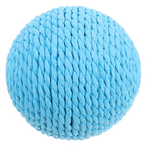 PENIKOKO Kratzspielzeug für Katzen Interaktives Ballspielzeug für Katzen Spielzeugbälle für Katzen Katzenspielzeug aus Sisalseil Katzenspielzeugball Papierseil Sky-Blue PENIKOKO Kratzspielzeug für Katzen Interaktives Ballspielzeug für Katzen Spielzeugbälle für Katzen Katzenspielzeug aus Sisalseil Katzenspielzeugball Papierseil Sky-Blue von PENIKOKO