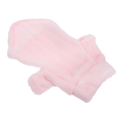 PENIKOKO Kuscheliger Sphynx Katzenmantel mit Hohem Kragen Weiche Winter Hundebekleidung Atmungsaktiv Warm und Bequem für und Alltag S Hellrosa von PENIKOKO
