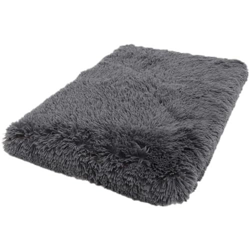 PENIKOKO Pet Dog Cushion Für Katzen Und Kleine Hunde Waschbare Bequeme Matratze Für Tiefe Schlafqualität Geeignet Für Couch Bett Und Käfig Tiefgrau von PENIKOKO