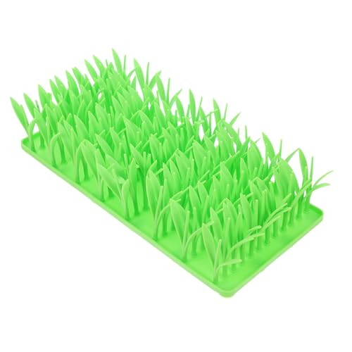 PENIKOKO Kreative -Matte Für Katzen Und Hunde rutschfeste Futtermatte Für Langsames Füttern Interaktive Schnüffelmatte Mit Grasdesign Für Haustierfütterung Und von PENIKOKO