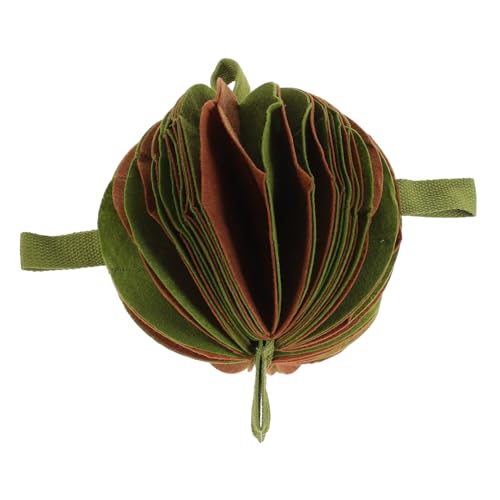 PENIKOKO Langsames Füttern Hundespielzeug Snuffle Ball Intelligenzspielzeug Futterversteck Spielball für Kleine und Mittlere Hunde zur Beschäftigung und Trainingsförderung in Grün und von PENIKOKO