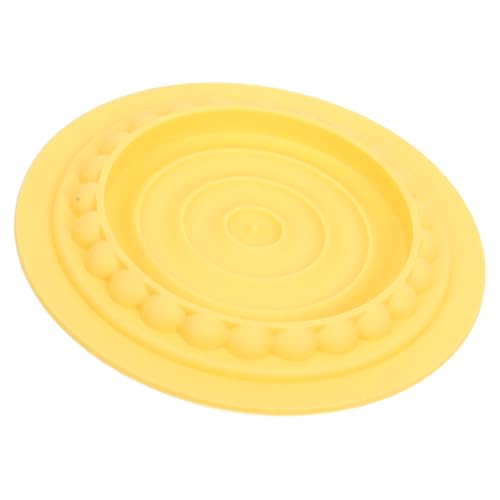 PENIKOKO Langsamfresser Katze Verlangsamen Sie das Fressen von Katzen Langsamer Feeder Unterlage Katzennäpfe Slow Feeder Napf für Katzen Slow Feeder Katzennapf Abs Yellow PENIKOKO Langsamfresser Katze Verlangsamen Sie das Fressen von Katzen Langsamer Feeder Unterlage Katzennäpfe Slow Feeder Napf für Katzen Slow Feeder Katzennapf Abs Yellow von PENIKOKO