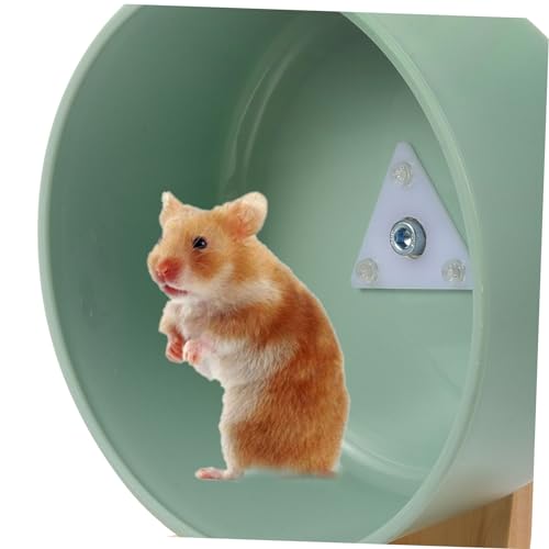 PENIKOKO Leises Hamsterrad für Zwerghamster und Chinchillas Geräuscharmes Laufrad mit Stabilem Stand Transparentes Fitnessspielzeug für Kleine Haustiere Stressreduzierendes Übungsrad PENIKOKO Leises Hamsterrad für Zwerghamster und Chinchillas Geräuscharmes Laufrad mit Stabilem Stand Transparentes Fitnessspielzeug für Kleine Haustiere Stressreduzierendes Übungsrad von PENIKOKO