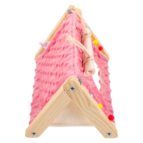 PENIKOKO Meerschweinchen Versteck Zelt Atmungsaktives Kleintierhaus für Hamster und Ratten Langlebiges Hideaway Habitat Gemütliches Nest und Spielplatz Geeignet für Meerschweinchen Käfig von PENIKOKO