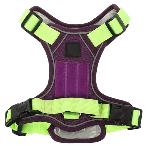 PENIKOKO Multifunktionales Hundegeschirr für Große Hunde Robustes Brustgeschirr mit Reflektierendem Design Reißfest und Komfortabel für Training Spaziergang und Outdoor aktivitäten von PENIKOKO
