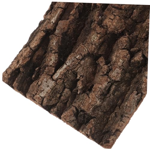 PENIKOKO Natürlicher Korkbaumrinden Hintergrund Reptilien Terrarium Dekoration Kletterwand für Bartagamen Gecko Spinnen Schildkröten Terrarienzubehör von PENIKOKO