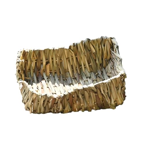 PENIKOKO Natürliches Pet Nest aus Robustem Geflochtenem Gras Atmungsaktiv und Langlebig als Schlafplatz für Kaninchen Meerschweinchen und Kleintiere Schützt Pfoten und Bietet Gemütlichen PENIKOKO Natürliches Pet Nest aus Robustem Geflochtenem Gras Atmungsaktiv und Langlebig als Schlafplatz für Kaninchen Meerschweinchen und Kleintiere Schützt Pfoten und Bietet Gemütlichen von PENIKOKO