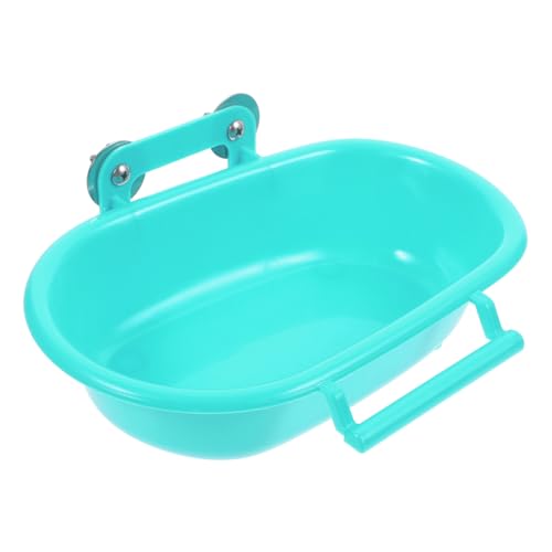 PENIKOKO Papagei Badewanne aus Material Hängende Vogelbadewanne für Wellensittiche und Kleine Vögel Sichere Badewanne für Käfige Langlebiges und Einfach zu Reinigendes Zubehör PENIKOKO Papagei Badewanne aus Material Hängende Vogelbadewanne für Wellensittiche und Kleine Vögel Sichere Badewanne für Käfige Langlebiges und Einfach zu Reinigendes Zubehör von PENIKOKO