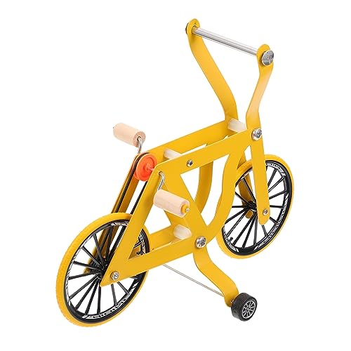 PENIKOKO Papagei Fahrradspielzeug Kreatives Trainingsspielzeug Für Fördert Und Bewegung Mit Buntem Design Für Papageien Und Sittiche Kompakt von PENIKOKO