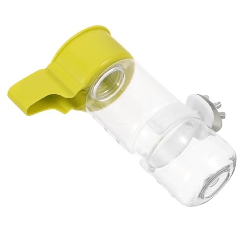 PENIKOKO Papageien Wasserspender Automatischer Vogeltränke Adapter Zuverlässige für Sittiche und Andere Kleintiere aus Sicherem und Langlebigem Material von PENIKOKO