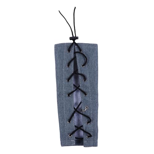 PENIKOKO Papageienschultern Für Groß Arm Kratzen Haustier Klein Schutz Vogel Pad Anti Scratch Vogelschützendes Handkissen Baumwolle Blue von PENIKOKO
