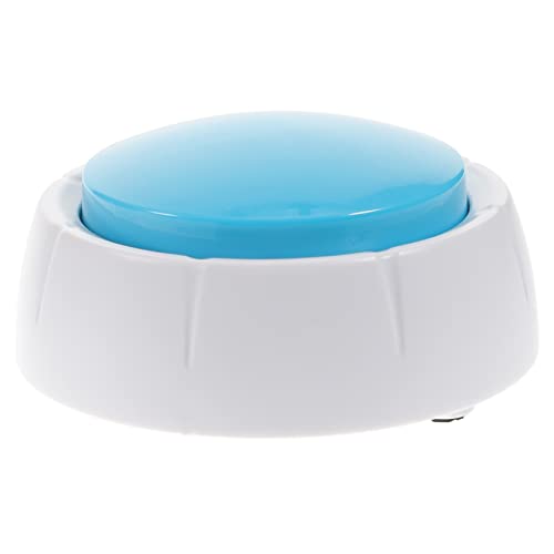 PENIKOKO Pet Dog Recordable Button Kommunikationsspielzeug für Hunde Interaktiver Trainingstaster Geeignet für Haustiere Fördert die Bindung und Intelligenz Blau von PENIKOKO