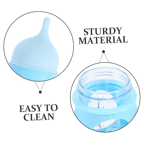 PENIKOKO Pet Nursing Bottle mit Sichtbarer Sichere Fütterungsflasche für Neugeborene Kätzchen und Welpen Langlebige Silikonflasche für Präzise Milchdosierung zu Hause und Unterwegs PENIKOKO Pet Nursing Bottle mit Sichtbarer Sichere Fütterungsflasche für Neugeborene Kätzchen und Welpen Langlebige Silikonflasche für Präzise Milchdosierung zu Hause und Unterwegs von PENIKOKO