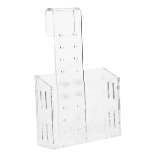 PENIKOKO Pflanzbecher für Aquarium Wasserpflanzen Transparenter Aquatic Plant Pot mit Praktischem Design Langlebiger Pflanzenbehälter zur Zucht und Dekoration im Fischbecken von PENIKOKO