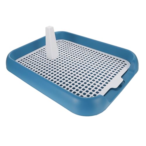 PENIKOKO Plastik Hundetoilette mit Rutsch Mesh für Drinnen Stabiles PP Material Robustes Hundeklo zur Trainingshilfe Komfortabel und Sicher für Kleine und Große Hunde Hygienische von PENIKOKO