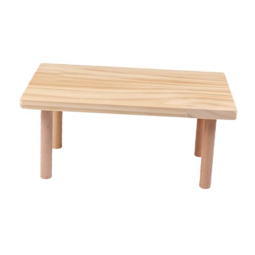 PENIKOKO Plattform für Hamster Regal für Hamsterkäfige Spielplattform aus Holz Plattform auf Hamsterebene Hamster-Anreicherungsspielzeug Kletterspielzeug für Hamster Trinkstationsplattform von PENIKOKO
