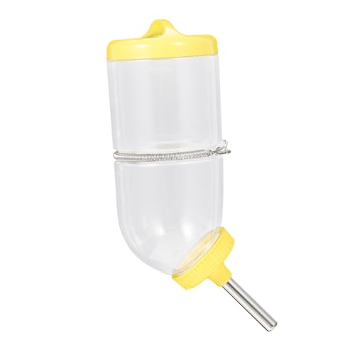 PENIKOKO Praktische Hamster Trinkflasche aus Gelb für Hamster Chinchillas und Kleintiere Sorgt für Sauberes Trinken und Nachfüllen PENIKOKO Praktische Hamster Trinkflasche aus Gelb für Hamster Chinchillas und Kleintiere Sorgt für Sauberes Trinken und Nachfüllen von PENIKOKO