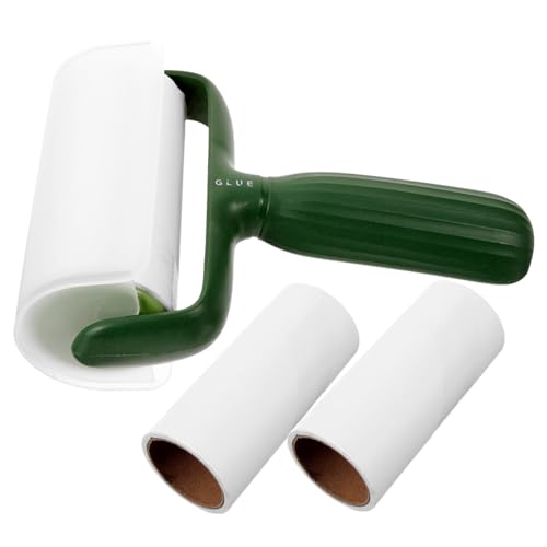 PENIKOKO Praktischer Fusselroller für Tierhaare mit Ersatzrollen Wiederverwendbarer Klebriger Pet Hair Remover Tragbar und Schonend für Kleidung Sofa Auto Haustiere Bettwäsche Teppich von PENIKOKO