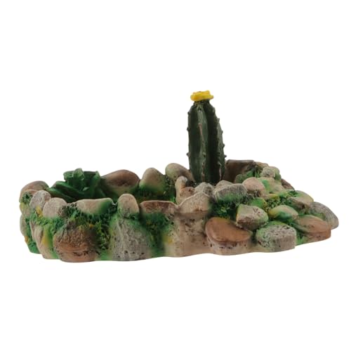 PENIKOKO Reptilien Fütterungsschale aus Harz Stabiler Schildkröten und Eidechsen Feeder für Terrarien Sicheres Design für Kleine Haustiere Wie Schlangen und Frösche PENIKOKO Reptilien Fütterungsschale aus Harz Stabiler Schildkröten und Eidechsen Feeder für Terrarien Sicheres Design für Kleine Haustiere Wie Schlangen und Frösche von PENIKOKO
