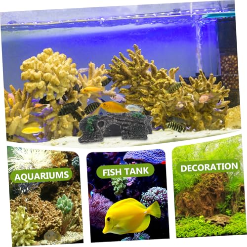 PENIKOKO Reptilien Versteck Höhle aus Harz für Echsen Spinnen Kleintiere Naturnahes Versteck Leichtes Terrarium Zubehör Geeignet für Klettertiere Wie Schlangen und Schildkröten PENIKOKO Reptilien Versteck Höhle aus Harz für Echsen Spinnen Kleintiere Naturnahes Versteck Leichtes Terrarium Zubehör Geeignet für Klettertiere Wie Schlangen und Schildkröten von PENIKOKO