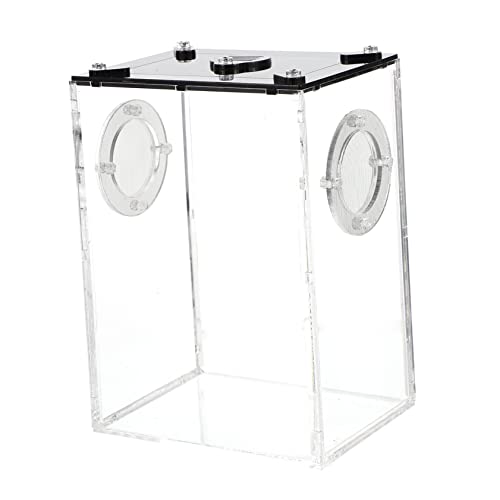 PENIKOKO Reptilienbox Aus Transparente Zuchtbox Für Kleine Reptilien Und Wirbellose Für Eidechsen Schildkröten Und Frösche Wetterbeständig Und Geruchlos PENIKOKO Reptilienbox Aus Transparente Zuchtbox Für Kleine Reptilien Und Wirbellose Für Eidechsen Schildkröten Und Frösche Wetterbeständig Und Geruchlos von PENIKOKO