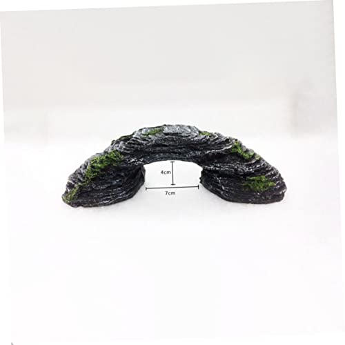 PENIKOKO Resin Schildkröten Versteck mit Rampe und Großflächiger Sonnenplattform Wasserdichtes Aquarium Ornament Naturgetreues Reptilien Versteck für Terrarien und Fischbecken Dekoration von PENIKOKO