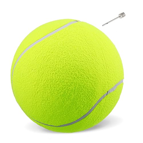 PENIKOKO Riesiger Tennisball Aus Flexiblem Nylon Grün Für Und Training Im Freien Leicht Zu Reinigen Und Robust Für Große Hunde von PENIKOKO