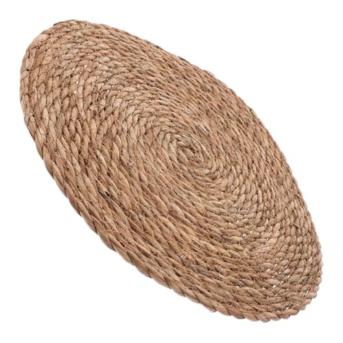 PENIKOKO Runder Rattan Hundematte Kuschelige für Kleine und Katzen Warm und Bequem als Möbel und Schlafschutz von PENIKOKO