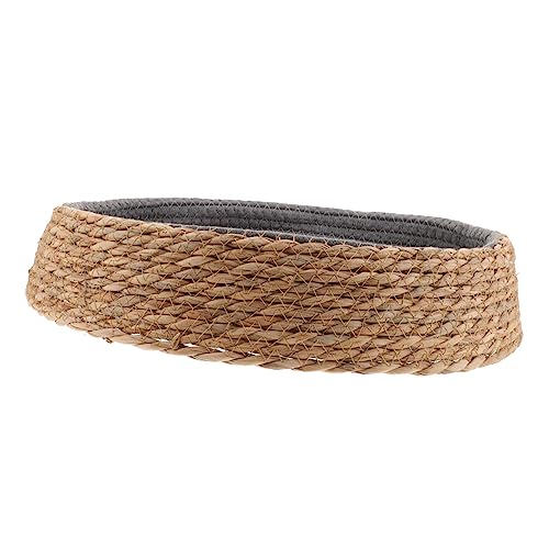 PENIKOKO Rundes Rattan Haustierbett aus Naturfasern Stabiles Weidenkorb Katzenbett Kratzfestes Bequemes Nest für Kleine Hunde und Katzen Leichter Langlebiger Schlafplatz Dekoratives PENIKOKO Rundes Rattan Haustierbett aus Naturfasern Stabiles Weidenkorb Katzenbett Kratzfestes Bequemes Nest für Kleine Hunde und Katzen Leichter Langlebiger Schlafplatz Dekoratives von PENIKOKO