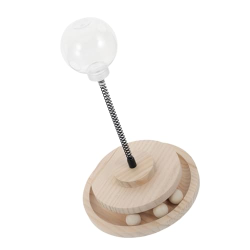 PENIKOKO Saugnapfkatze Lebensmittelleckspielzeug Leckerlispielzeug Für Katzen Spender Behandeln Leckendes Für Katzen Behandeln Neckender Ball Hölzern Khaki PENIKOKO Saugnapfkatze Lebensmittelleckspielzeug Leckerlispielzeug Für Katzen Spender Behandeln Leckendes Für Katzen Behandeln Neckender Ball Hölzern Khaki von PENIKOKO