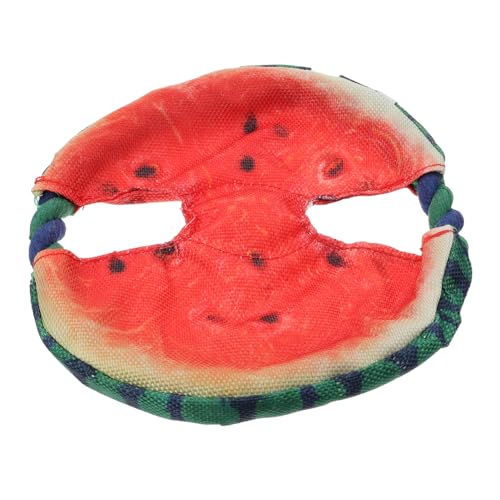 PENIKOKO Schwimmfähiges Hundespielzeug in Wassermelonen Optik Leichtes Flexibles Apportierspielzeug für Kleine und Große Hunde Robustes Beschäftigungsspielzeug für Training und PENIKOKO Schwimmfähiges Hundespielzeug in Wassermelonen Optik Leichtes Flexibles Apportierspielzeug für Kleine und Große Hunde Robustes Beschäftigungsspielzeug für Training und von PENIKOKO