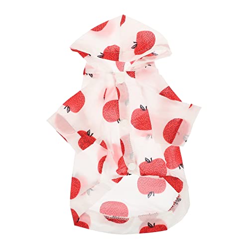 PENIKOKO Sonnenschutzshirt für Liebevollem Leichter Hundepullover für Schützende Haustierbekleidung für Katzen Apfel PENIKOKO Sonnenschutzshirt für Liebevollem Leichter Hundepullover für Schützende Haustierbekleidung für Katzen Apfel von PENIKOKO