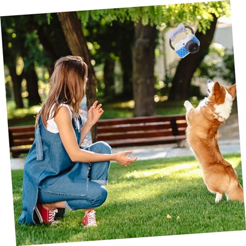 PENIKOKO Squeaky Cartoon Kamera Kauspielzeug für Kleine Hunde Welpen Langlebiges Interaktives Beißspielzeug aus Plüsch und Sicher und Spielerisch zur Zahnreinigung und Beschäftigung PENIKOKO Squeaky Cartoon Kamera Kauspielzeug für Kleine Hunde Welpen Langlebiges Interaktives Beißspielzeug aus Plüsch und Sicher und Spielerisch zur Zahnreinigung und Beschäftigung von PENIKOKO