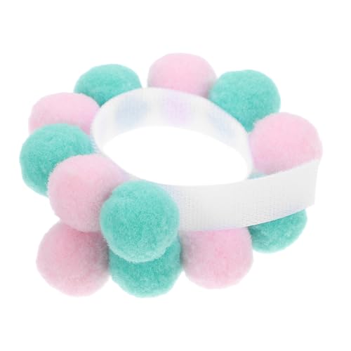 PENIKOKO Süßes DIY Haustierhalsband mit Verstellbarer Cartoon Plüschkragen für Katzen und Kleine Komfortabel und Stylisch mit Plüschball Dekoration für Täglichen Gebrauch und Haustierpartys PENIKOKO Süßes DIY Haustierhalsband mit Verstellbarer Cartoon Plüschkragen für Katzen und Kleine Komfortabel und Stylisch mit Plüschball Dekoration für Täglichen Gebrauch und Haustierpartys von PENIKOKO