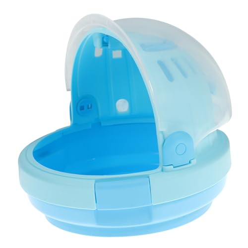 PENIKOKO Tragbarer Hamsterkäfig Transparent Kleintier Transportbox Atmungsaktiv Handlich Für Hamster Kleine Haustiere Outdoor Reise von PENIKOKO