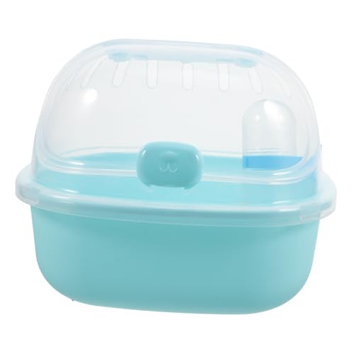 PENIKOKO Tragbarer Hamsterkäfig Transparente Reisetasche für Kleintiere Leichtes Design Komfortabler Transportkäfig für Hamster aus Robustem für Unterwegs PENIKOKO Tragbarer Hamsterkäfig Transparente Reisetasche für Kleintiere Leichtes Design Komfortabler Transportkäfig für Hamster aus Robustem für Unterwegs von PENIKOKO