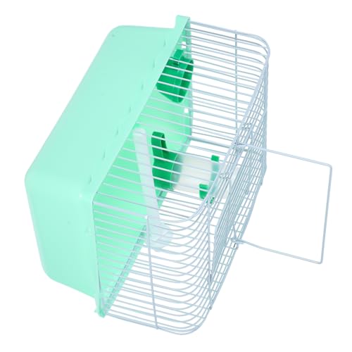 PENIKOKO Tragbarer Vogelkäfig mit Ständer aus Abs und Eisen Sitzstange Futterbox und Trinkflasche Vielseitiger Papageien und Wellensittichkäfig für Sicheren Transport und PENIKOKO Tragbarer Vogelkäfig mit Ständer aus Abs und Eisen Sitzstange Futterbox und Trinkflasche Vielseitiger Papageien und Wellensittichkäfig für Sicheren Transport und von PENIKOKO