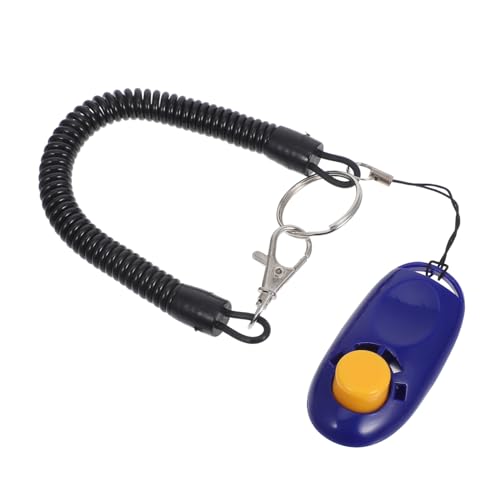PENIKOKO Trainings Clicker Für Verstellbare Handschlaufe Langlebiger Haustier Trainingsgerät Verbessert Akustische Reaktionen Für Welpen Katzen von PENIKOKO