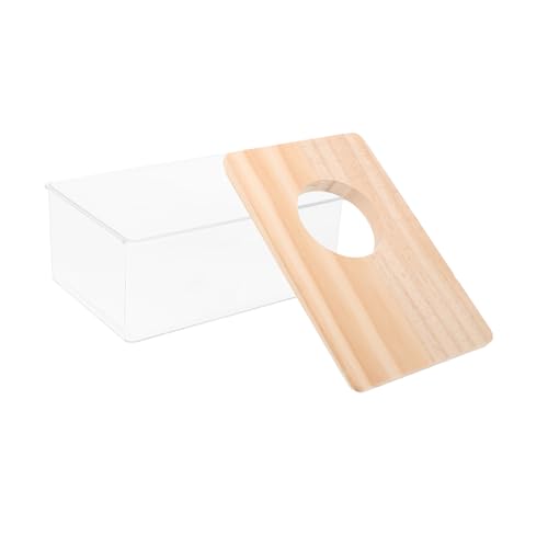 PENIKOKO Transparente Sandbadbox für Kleine Haustiere Praktische Hamster Toilette Leicht zu Reinigen Vielseitig als Badewanne und Sandspielplatz Geeignet für Hamster und Nager PENIKOKO Transparente Sandbadbox für Kleine Haustiere Praktische Hamster Toilette Leicht zu Reinigen Vielseitig als Badewanne und Sandspielplatz Geeignet für Hamster und Nager von PENIKOKO