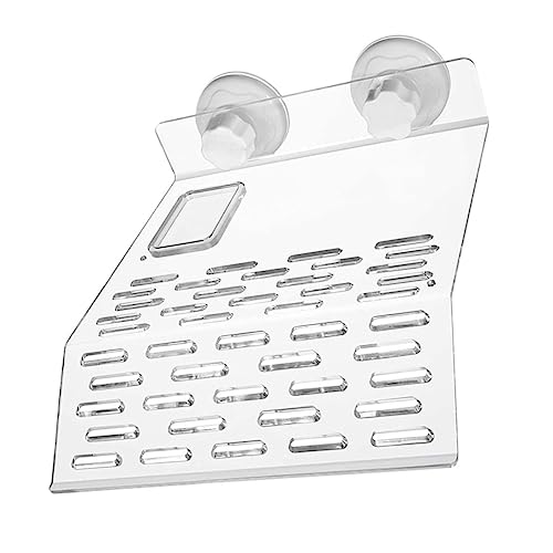 PENIKOKO Transparente Schildkröten Schwimmplattform mit Saugnäpfen Basking Terrasse und Futterschale für Aquarien Reptilien und Wasserlebewesen Langlebig und Formstabil von PENIKOKO