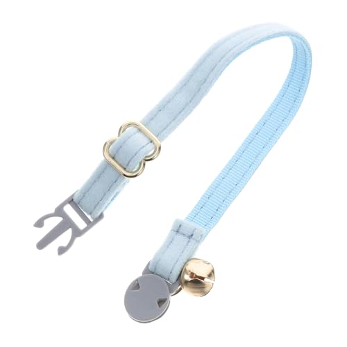PENIKOKO Verstellbares Katzenhalsband mit Sicherheitsverschluss und Glöckchen Personalisierbares mit Namensschild für und Kätzchen Sicherer Bruchverschluss für Kleine Haustiere PENIKOKO Verstellbares Katzenhalsband mit Sicherheitsverschluss und Glöckchen Personalisierbares mit Namensschild für und Kätzchen Sicherer Bruchverschluss für Kleine Haustiere von PENIKOKO