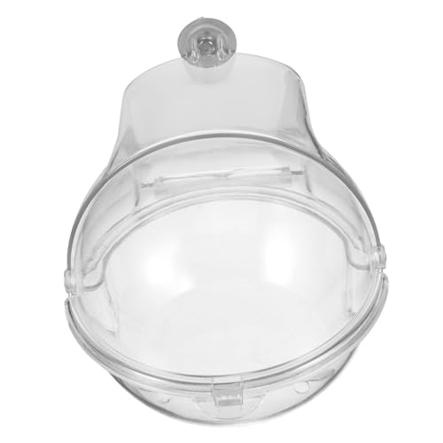 PENIKOKO Vogelbad für Papageien Transparente Badewanne für Kleine Vögel Stressreduzierendes Badeerlebnis und Sicher für Sittiche und Andere Vogelarten PENIKOKO Vogelbad für Papageien Transparente Badewanne für Kleine Vögel Stressreduzierendes Badeerlebnis und Sicher für Sittiche und Andere Vogelarten von PENIKOKO
