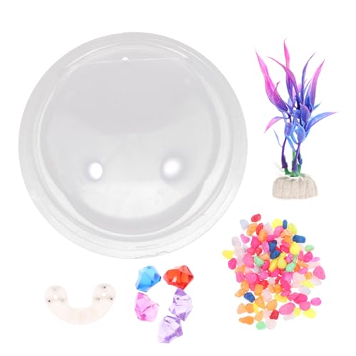 PENIKOKO Wandmontierter Fischbehälter Transparent Wand Aquarium für Fische und Wasserpflanzen Platzsparend aus Premium Zufällige Farbe PENIKOKO Wandmontierter Fischbehälter Transparent Wand Aquarium für Fische und Wasserpflanzen Platzsparend aus Premium Zufällige Farbe von PENIKOKO