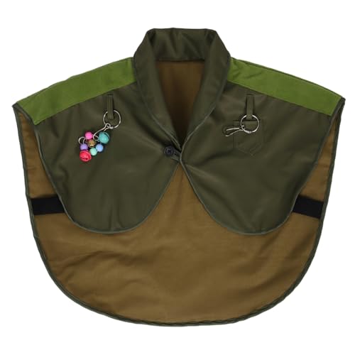 PENIKOKO Papageien Schulterschutz Anti Pad für Vögel Kratzfest mit Knopfdesign Schützt Kleidung vor und Geeignet für Kleine und Mittlere Papageien PENIKOKO Papageien Schulterschutz Anti Pad für Vögel Kratzfest mit Knopfdesign Schützt Kleidung vor und Geeignet für Kleine und Mittlere Papageien von PENIKOKO