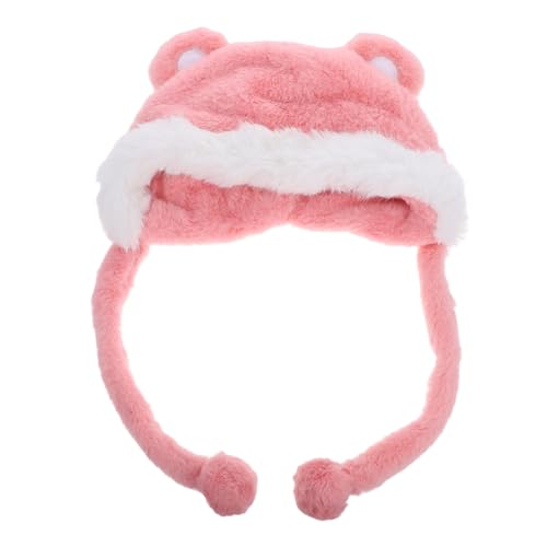 PENIKOKO Wintermütze Für Hunde Warmes Hundebett Für Den Winter Hundemützen Winterliche Hundemütze Hut Für Hund Warme Winterstrickmütze Für Hundehut Rosa Plüsch PENIKOKO Wintermütze Für Hunde Warmes Hundebett Für Den Winter Hundemützen Winterliche Hundemütze Hut Für Hund Warme Winterstrickmütze Für Hundehut Rosa Plüsch von PENIKOKO
