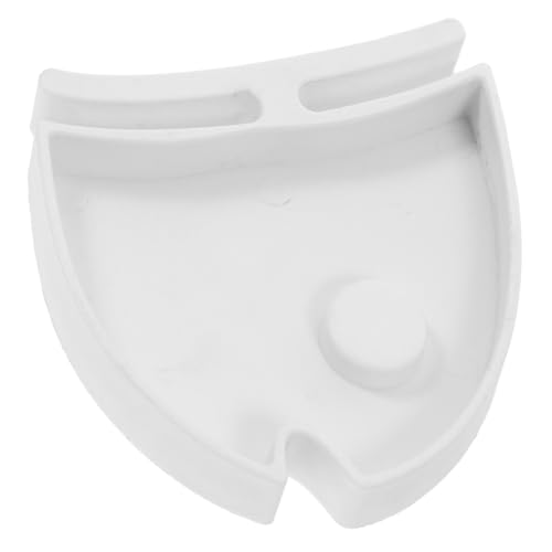 PENIKOKO kletternder Tierfutternapf Gecko Water Bowl Futterspender für Reptilien Wassernapf für Reptilien Gecko-Brunnenschale Reptilien -Fütterungsschale Schildkrötenschale Abs Weiß von PENIKOKO